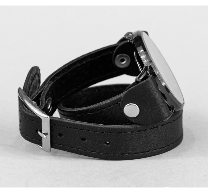 Leather watch band for men or women, code 5810st