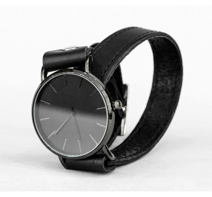 Leather watch band for men or women, code 5810st