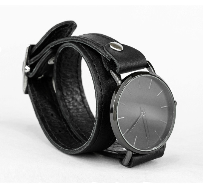 Leather watch band for men or women, code 5810st