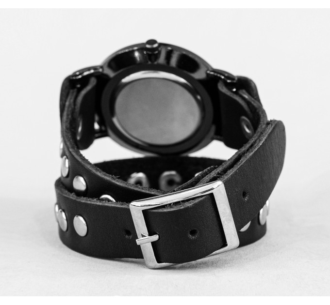 Leather watch band for men or women, code 5820