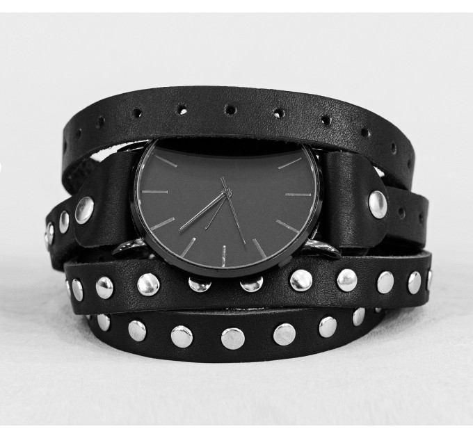 Leather watch band for men or women, code 5856