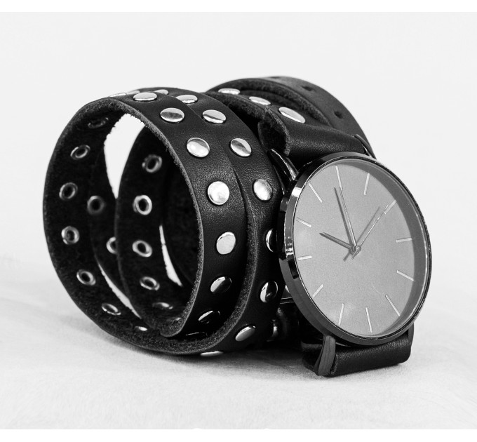 Leather watch band for men or women, code 5856