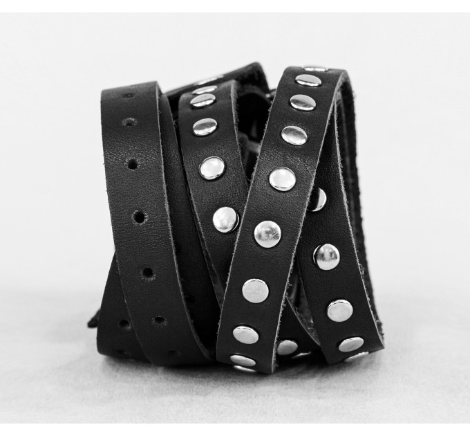 Leather watch band for men or women, code 5856