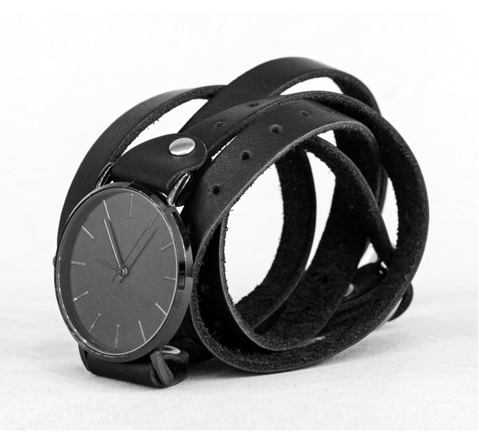 Leather watch band for men or women, code 5858
