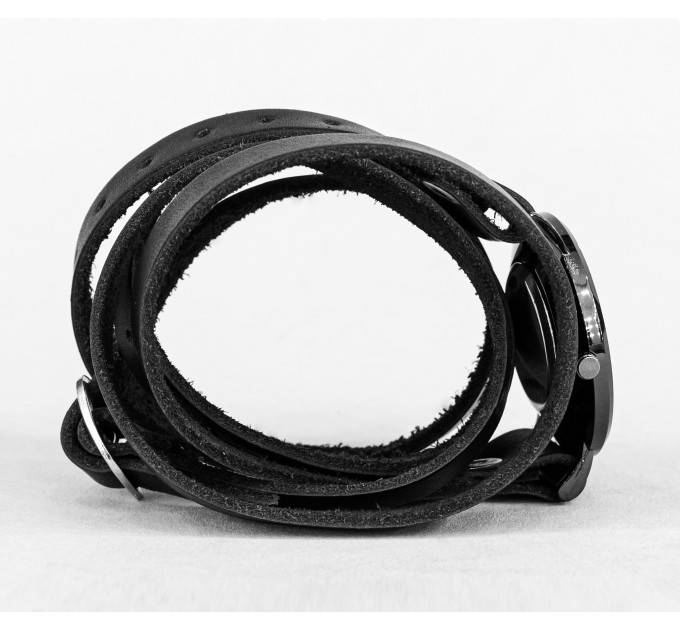 Leather watch band for men or women, code 5858