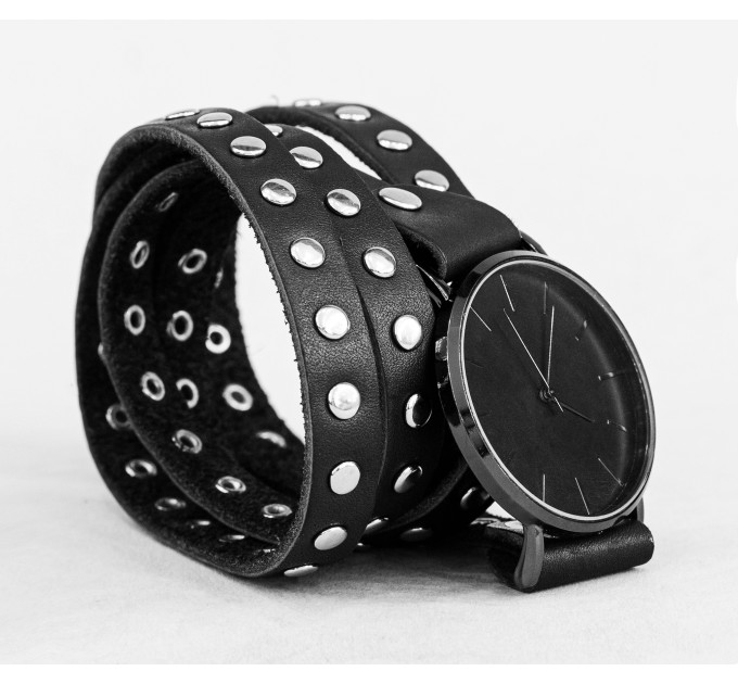 Leather watch band for men or women, code 5861