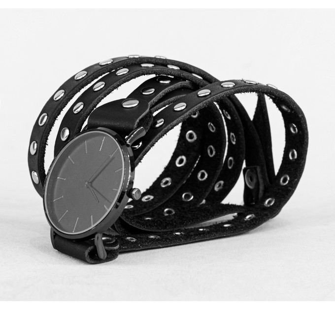 Leather watch band for men or women, code 5861