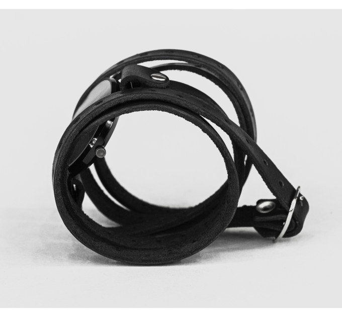 Leather watch band for men or women, code 5864