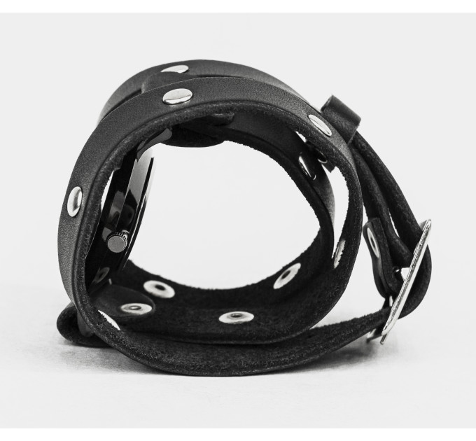 Leather watch band for men or women, code 5870