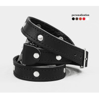 Leather watch band for men or women, code 5870st