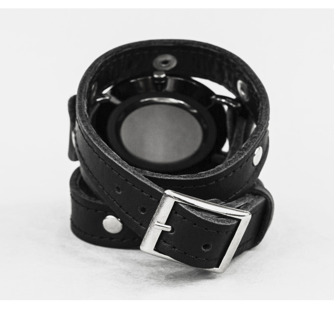 Leather watch band for men or women, code 5870st