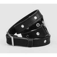 Leather watch band for men or women, code 5870st