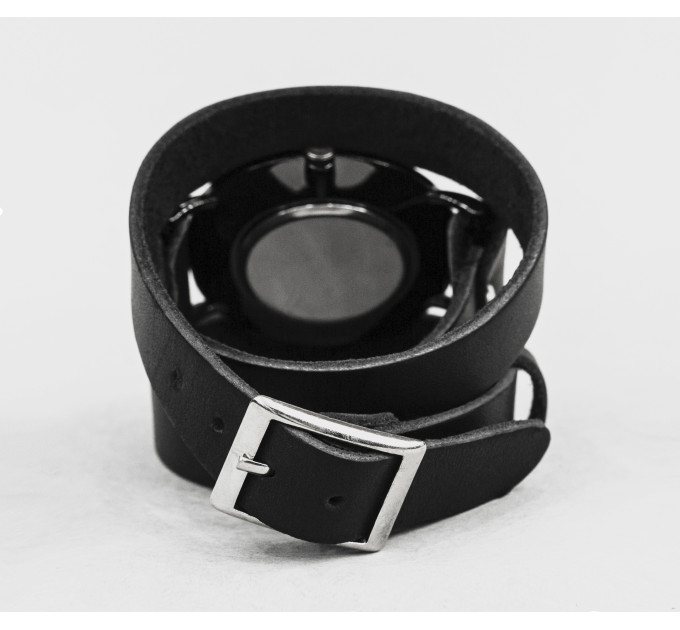 Leather watch band for men or women, code 5875