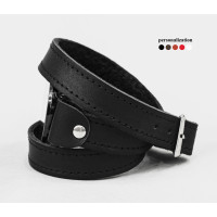 Leather watch band for men or women, code 5875st