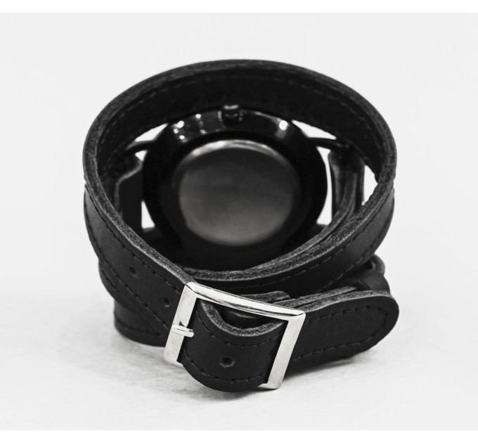 Leather watch band for men or women, code 5875st