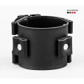 Leather cuff bracelet for men or women, code 6000st