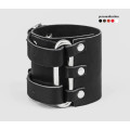 Leather cuff bracelet for men or women, code 6107