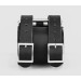 Leather cuff bracelet for men or women, code 6107