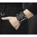 Leather cuff bracelet for men or women, code 6108