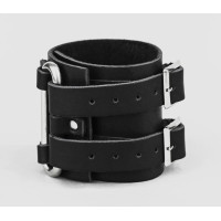 Leather cuff bracelet for men or women, code 6108