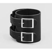 Leather cuff bracelet for men or women, code 6108