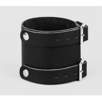 Leather cuff bracelet for men or women, code 6200