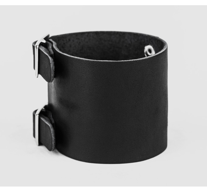 Leather cuff bracelet for men or women, code 6200