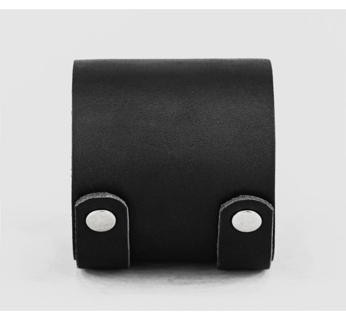 Leather cuff bracelet for men or women, code 6200