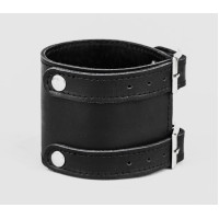 Leather cuff bracelet for men or women, code 6200st