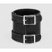 Leather cuff bracelet for men or women, code 6200st