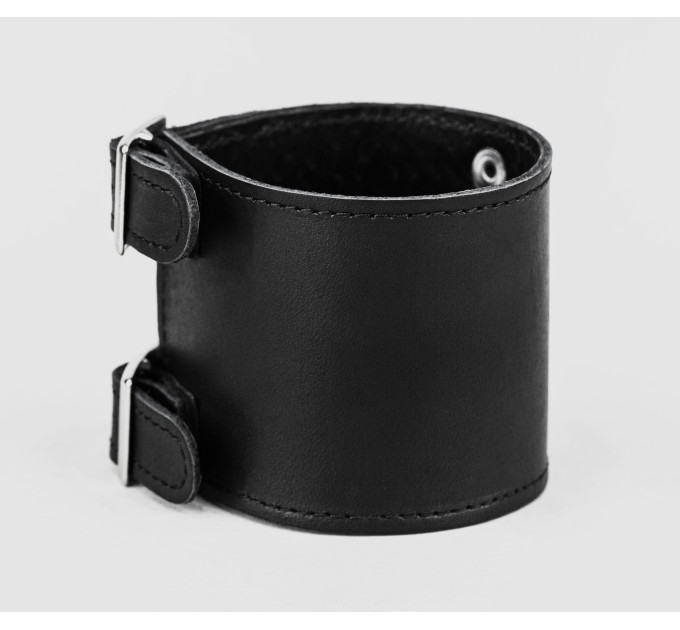 Leather cuff bracelet for men or women, code 6200st
