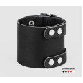 Leather cuff bracelet for men or women, code 6205
