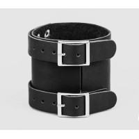 Leather cuff bracelet for men or women, code 6205