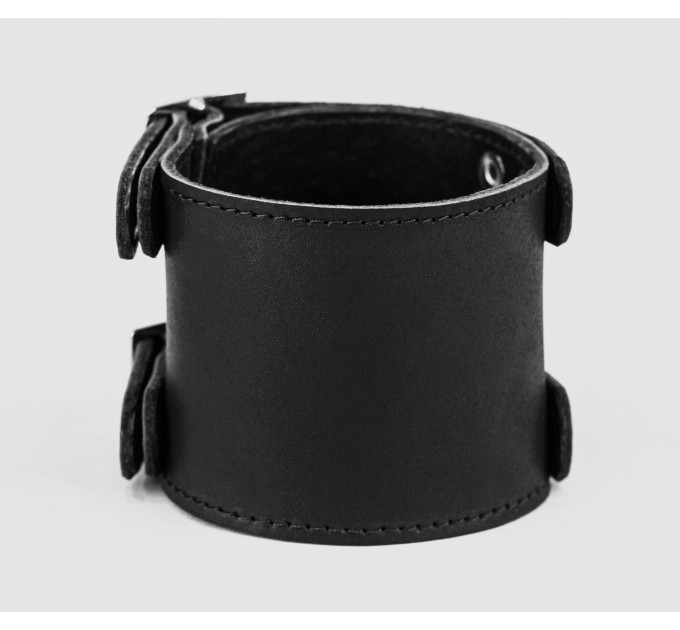 Leather cuff bracelet for men or women, code 6205st