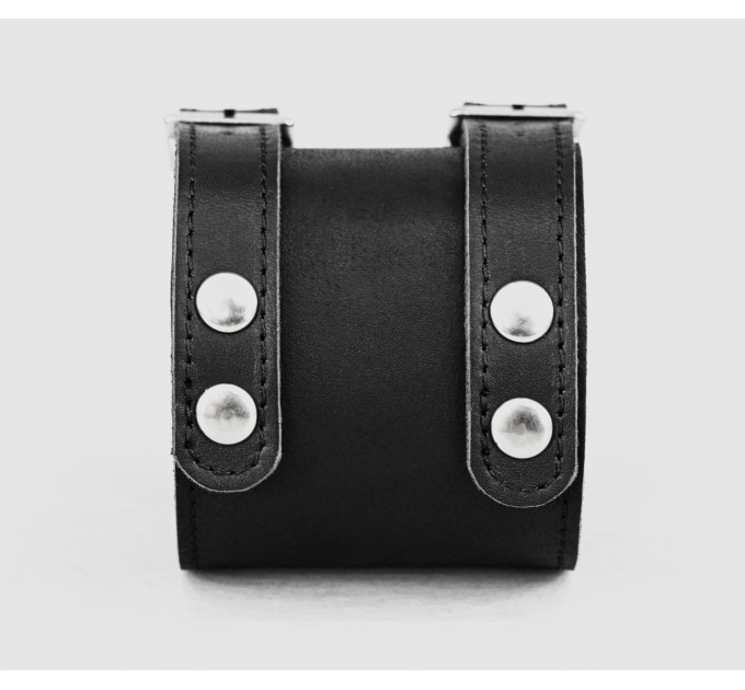 Leather cuff bracelet for men or women, code 6205st