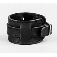 Leather cuff bracelet for men or women, code 6240st