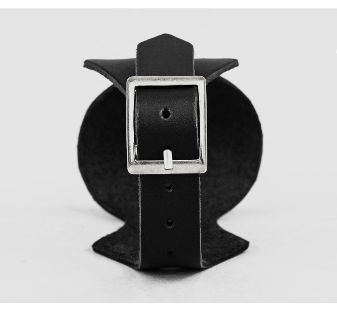 Leather cuff bracelet for men or women, code 6300