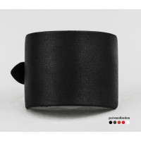 Leather cuff bracelet for men or women, code 6310