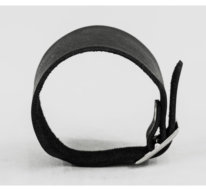 Leather cuff bracelet for men or women, code 6310