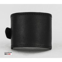 Leather cuff bracelet for men or women, code 6310st