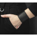 Leather cuff bracelet for men or women, code 6310st