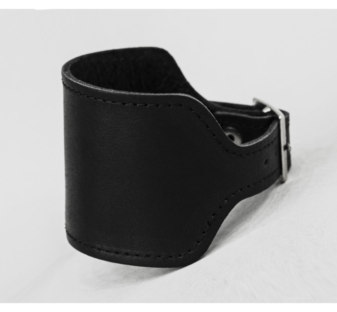 Leather cuff bracelet for men or women, code 6310st