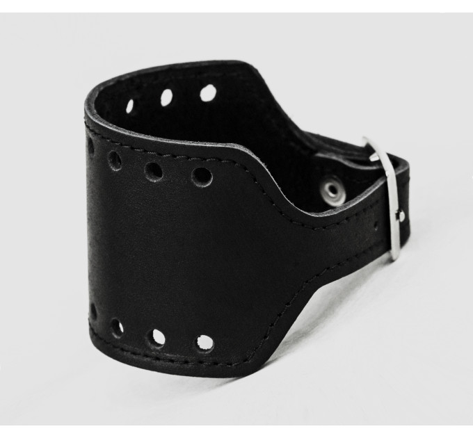 Leather cuff bracelet for men or women, code 6315st