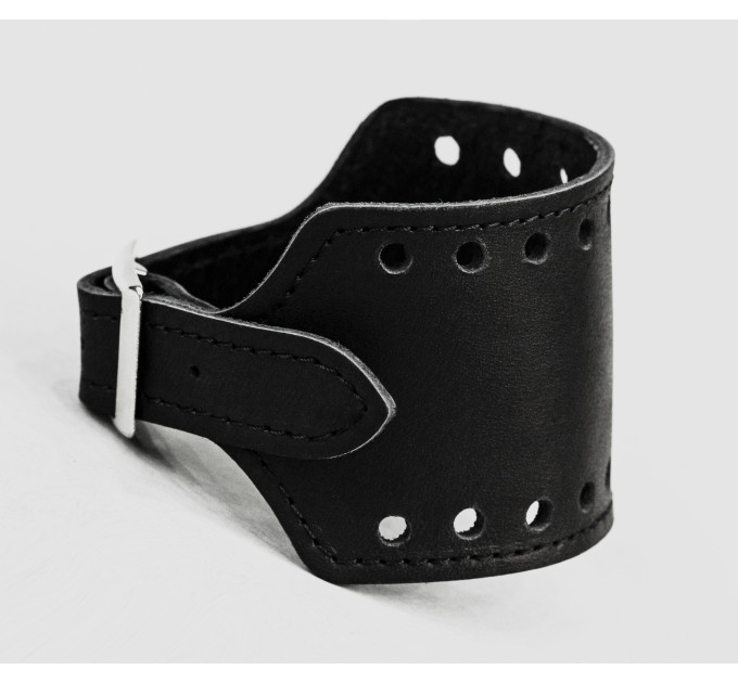 Leather cuff bracelet for men or women, code 6315st
