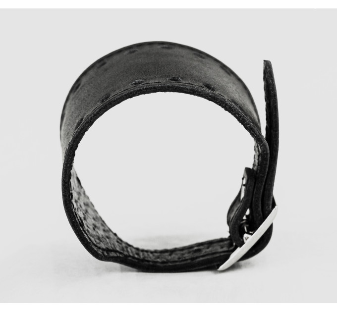 Leather cuff bracelet for men or women, code 6315st