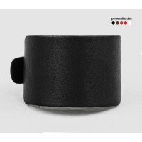 Leather cuff bracelet for men or women, code 6320