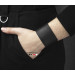 Leather cuff bracelet for men or women, code 6320
