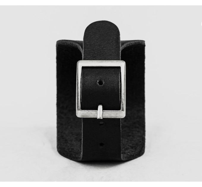 Leather cuff bracelet for men or women, code 6320