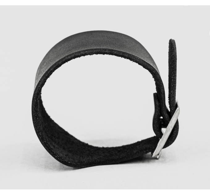 Leather cuff bracelet for men or women, code 6320