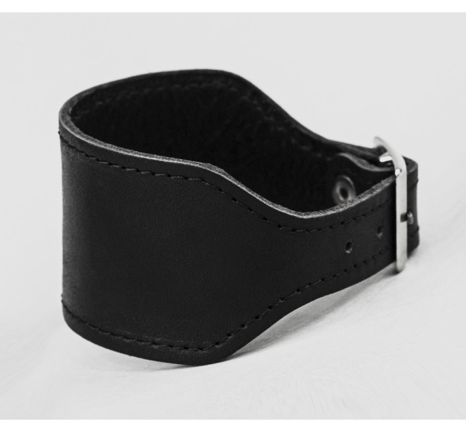 Leather cuff bracelet for men or women, code 6320st